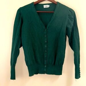 Vintage long sleeve button up cardigan